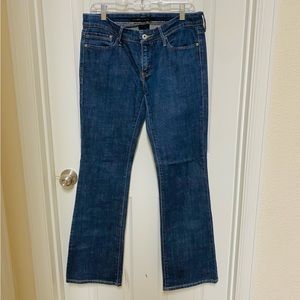 Women’s Levi’s 547 Platinum Flare Jean Size 8 Medium